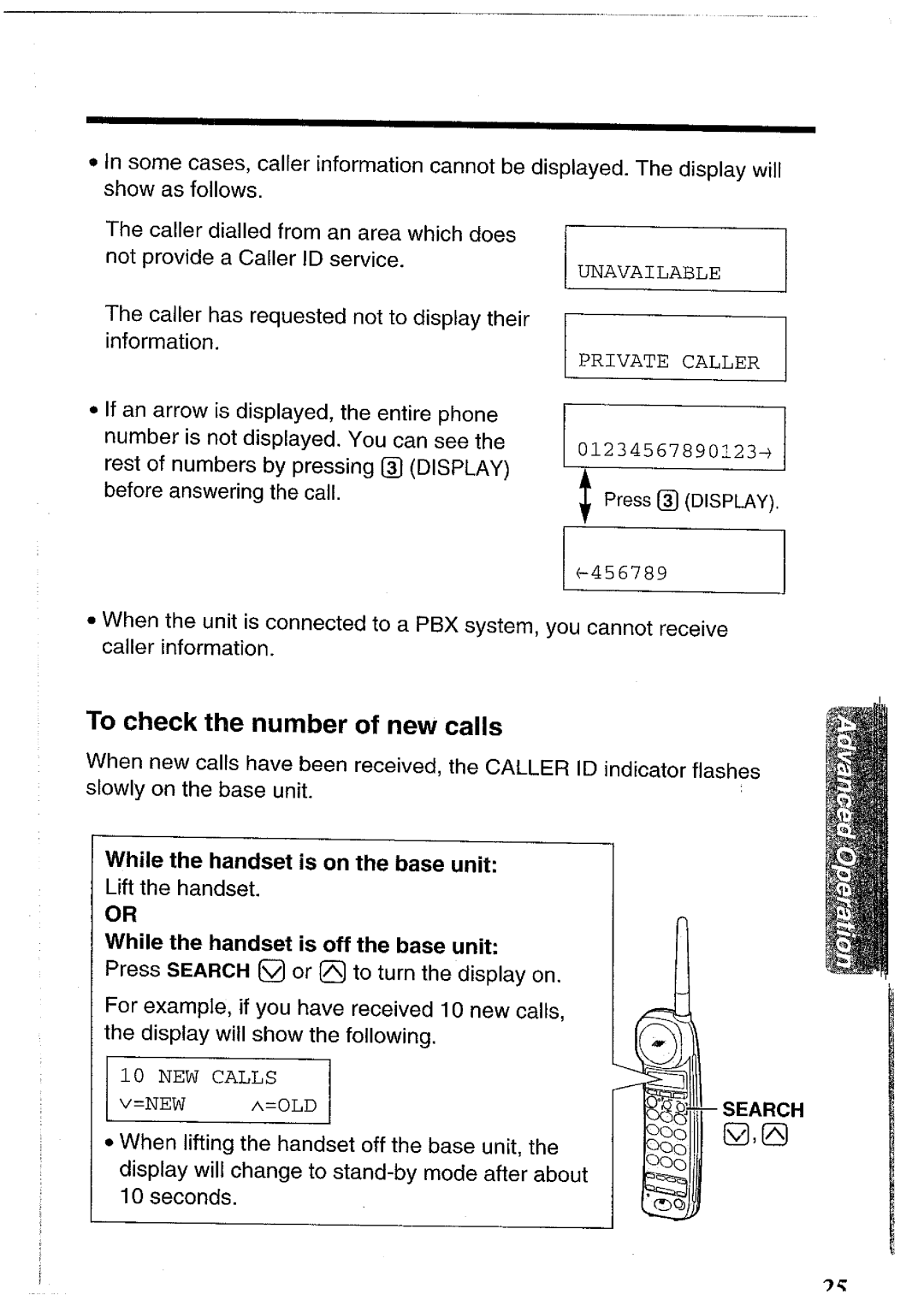 Panasonic KX-TCC116ALW manual 