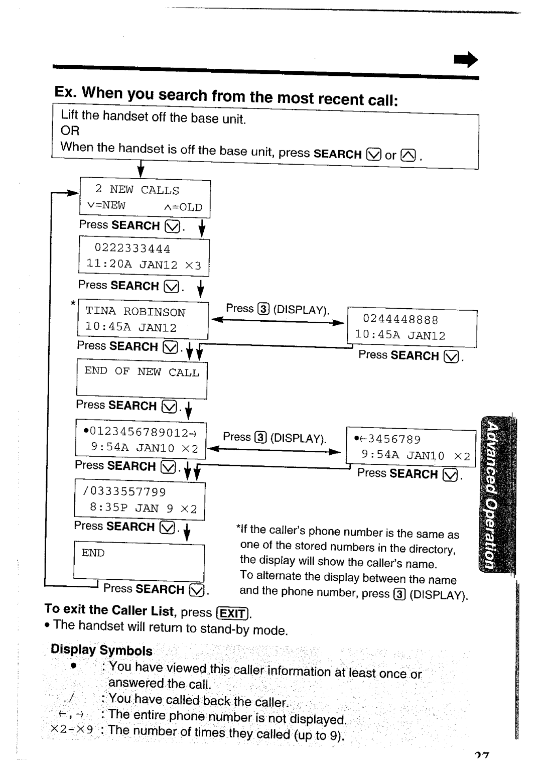 Panasonic KX-TCC116ALW manual 