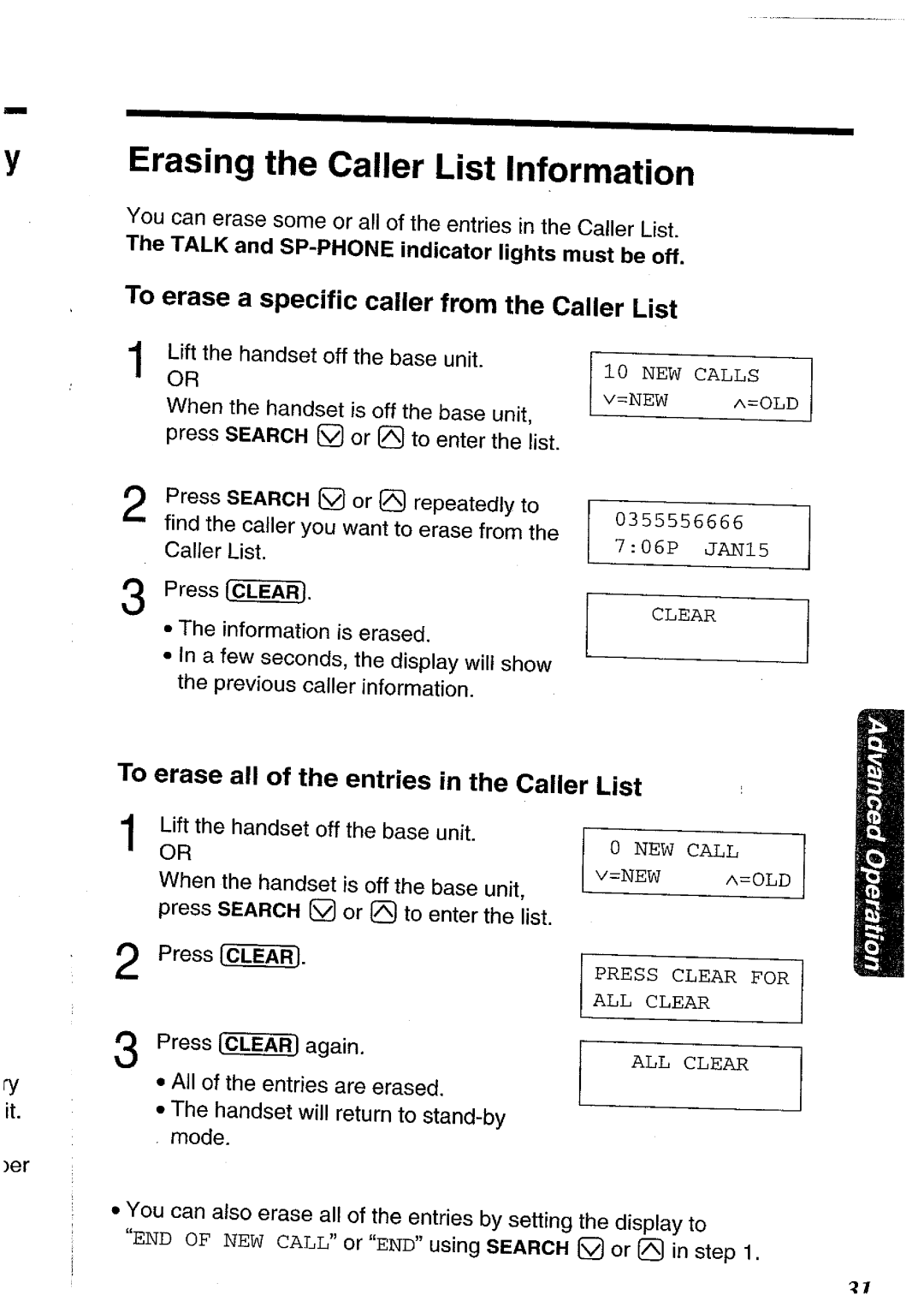 Panasonic KX-TCC116ALW manual 