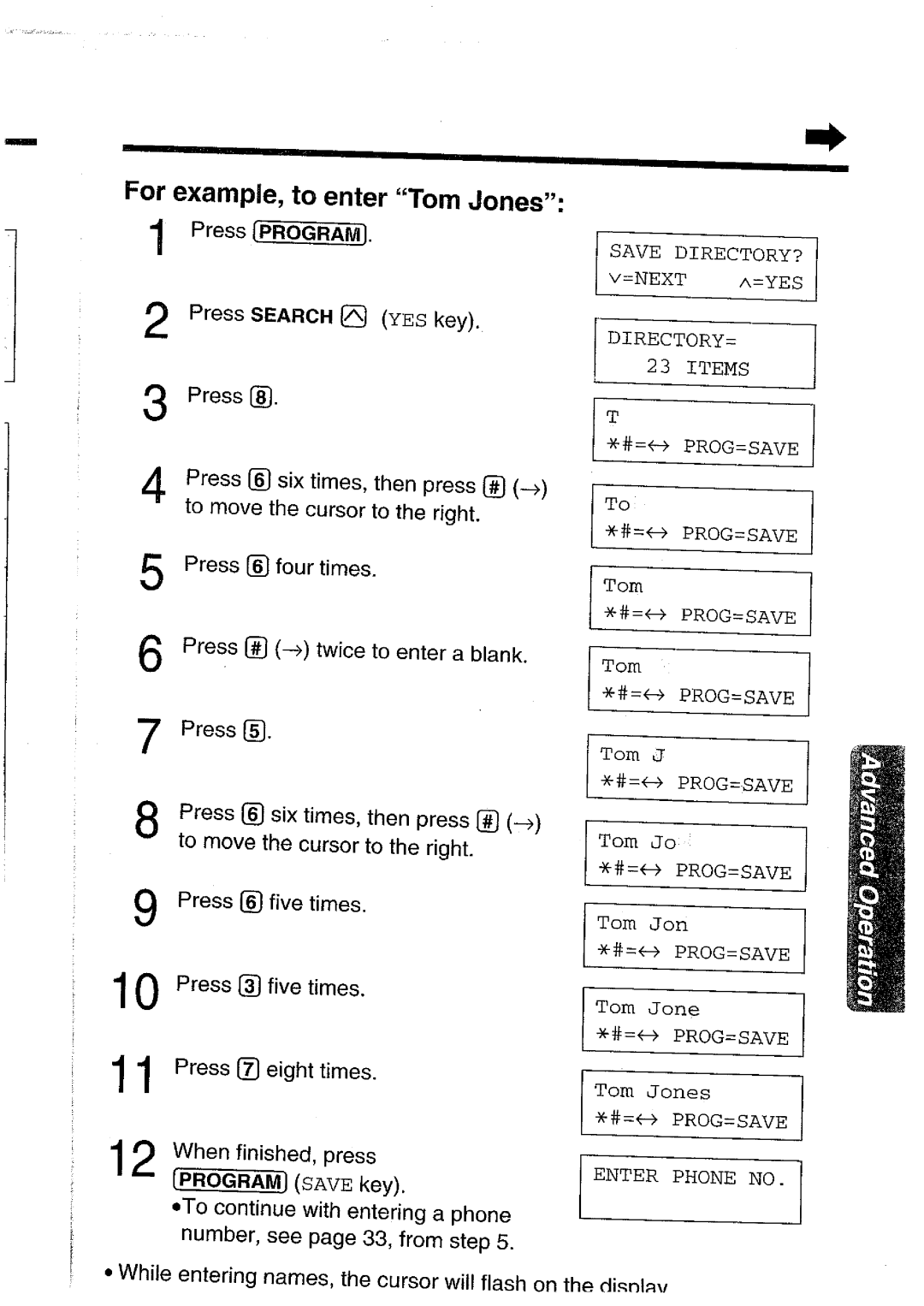 Panasonic KX-TCC116ALW manual 