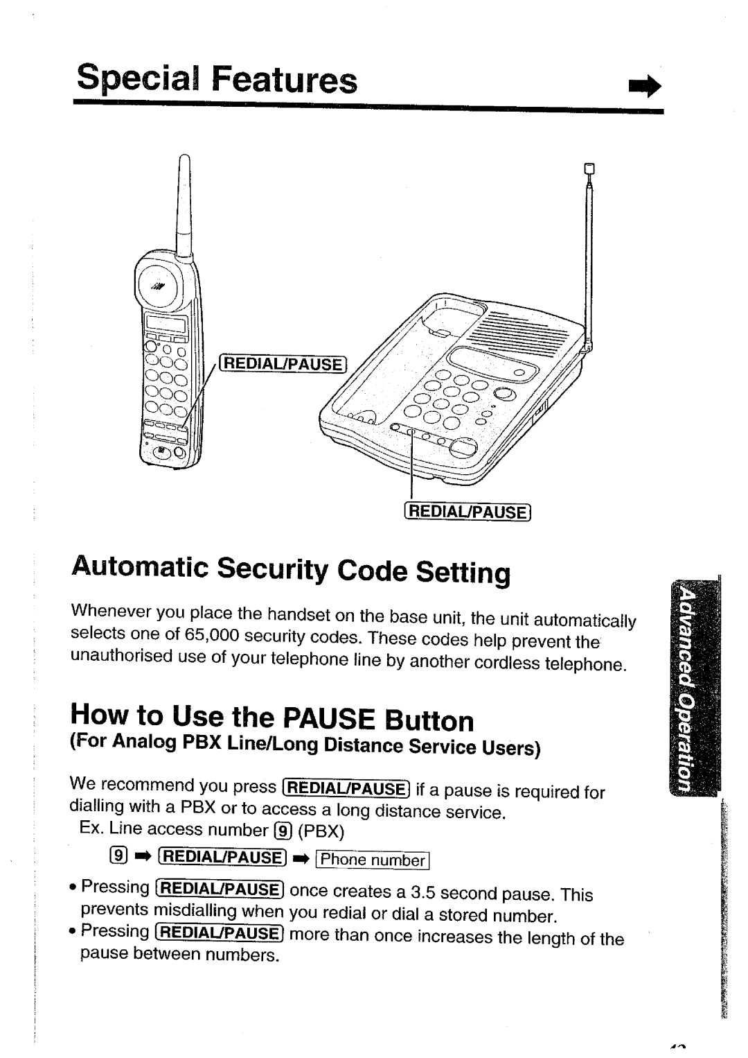 Panasonic KX-TCC116ALW manual 