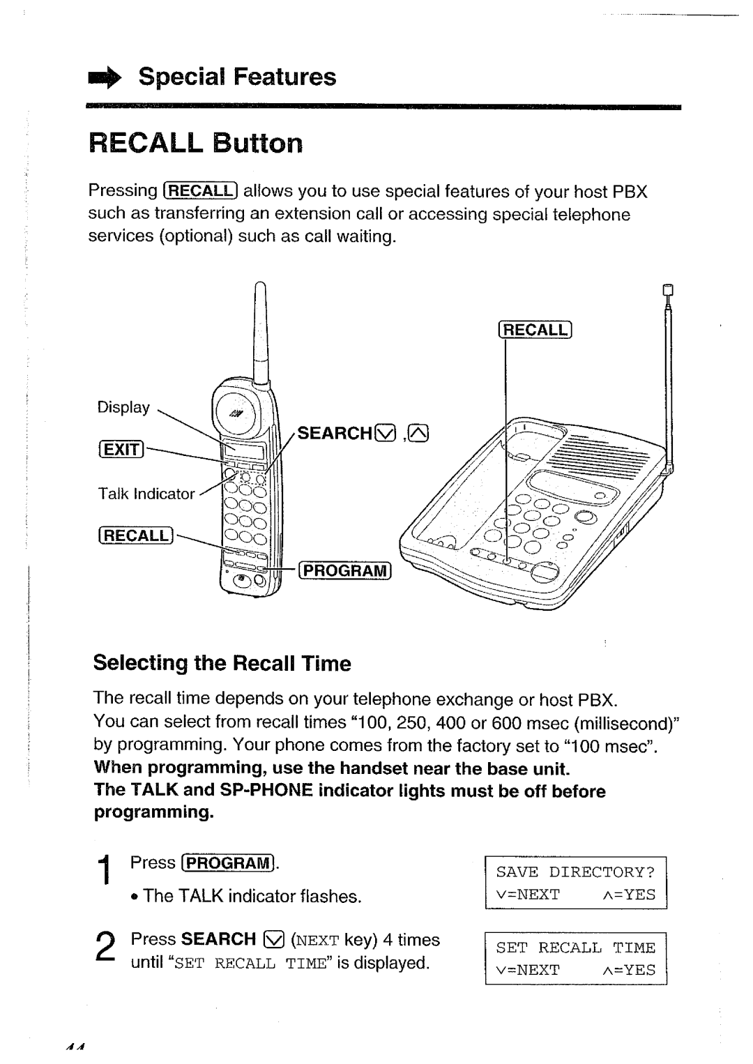 Panasonic KX-TCC116ALW manual 