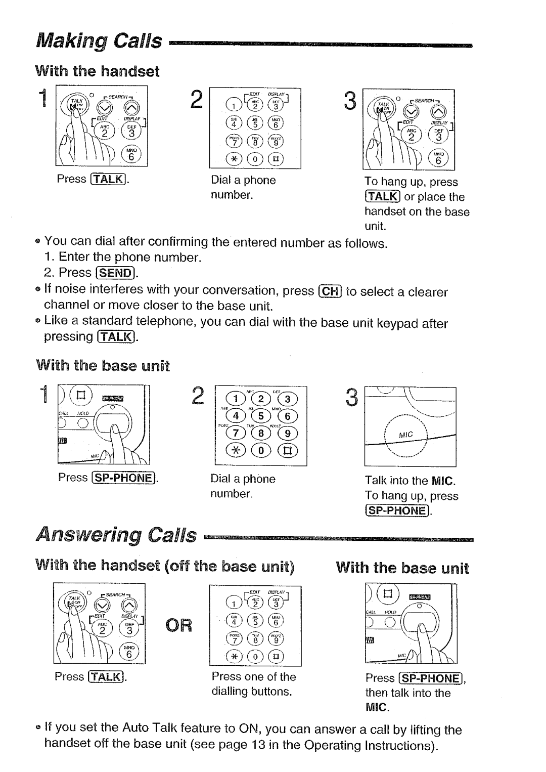 Panasonic KX-TCC116ALW manual 