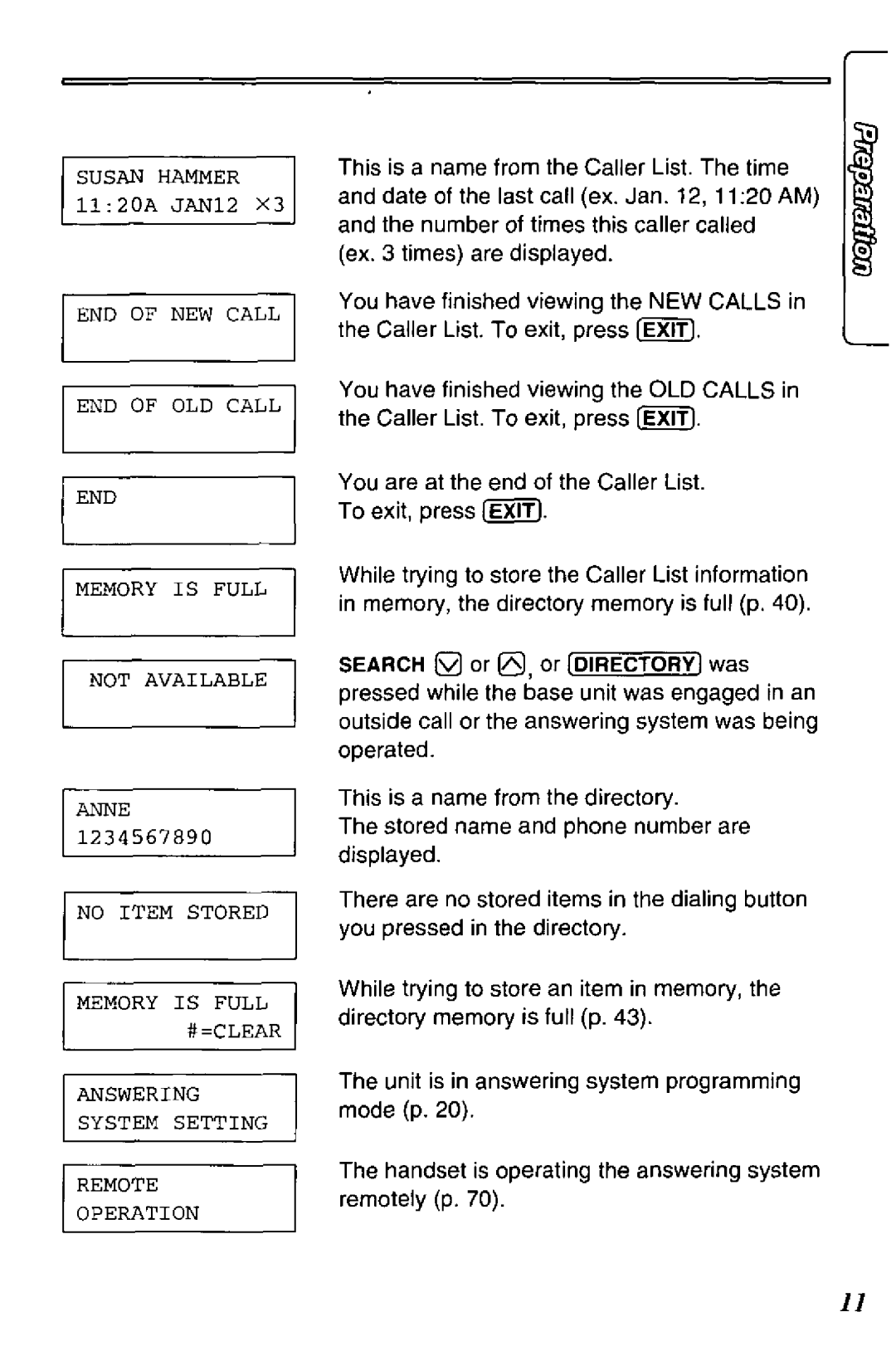 Panasonic KX-TCC425-B manual 