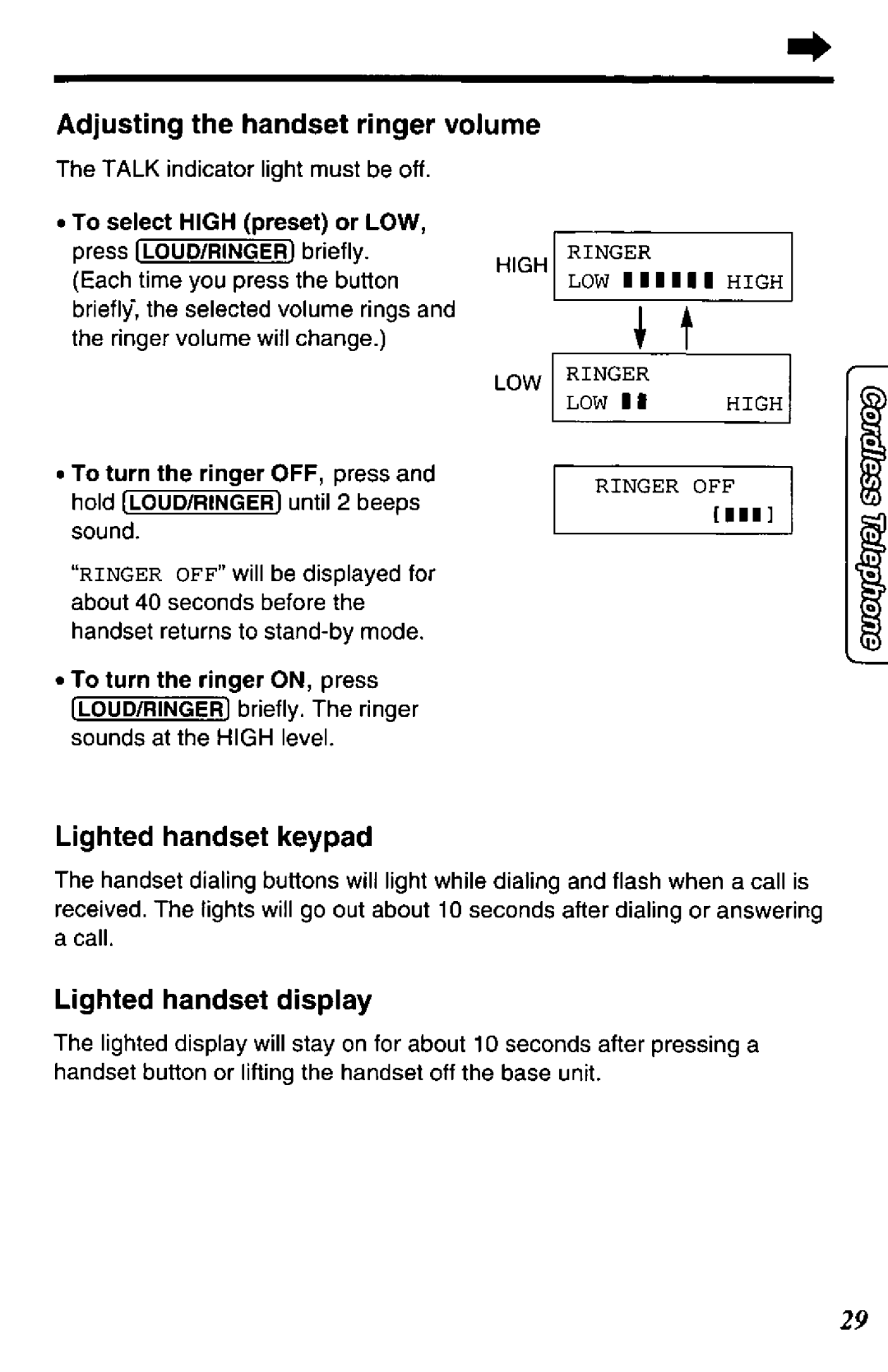 Panasonic KX-TCC425-B manual 