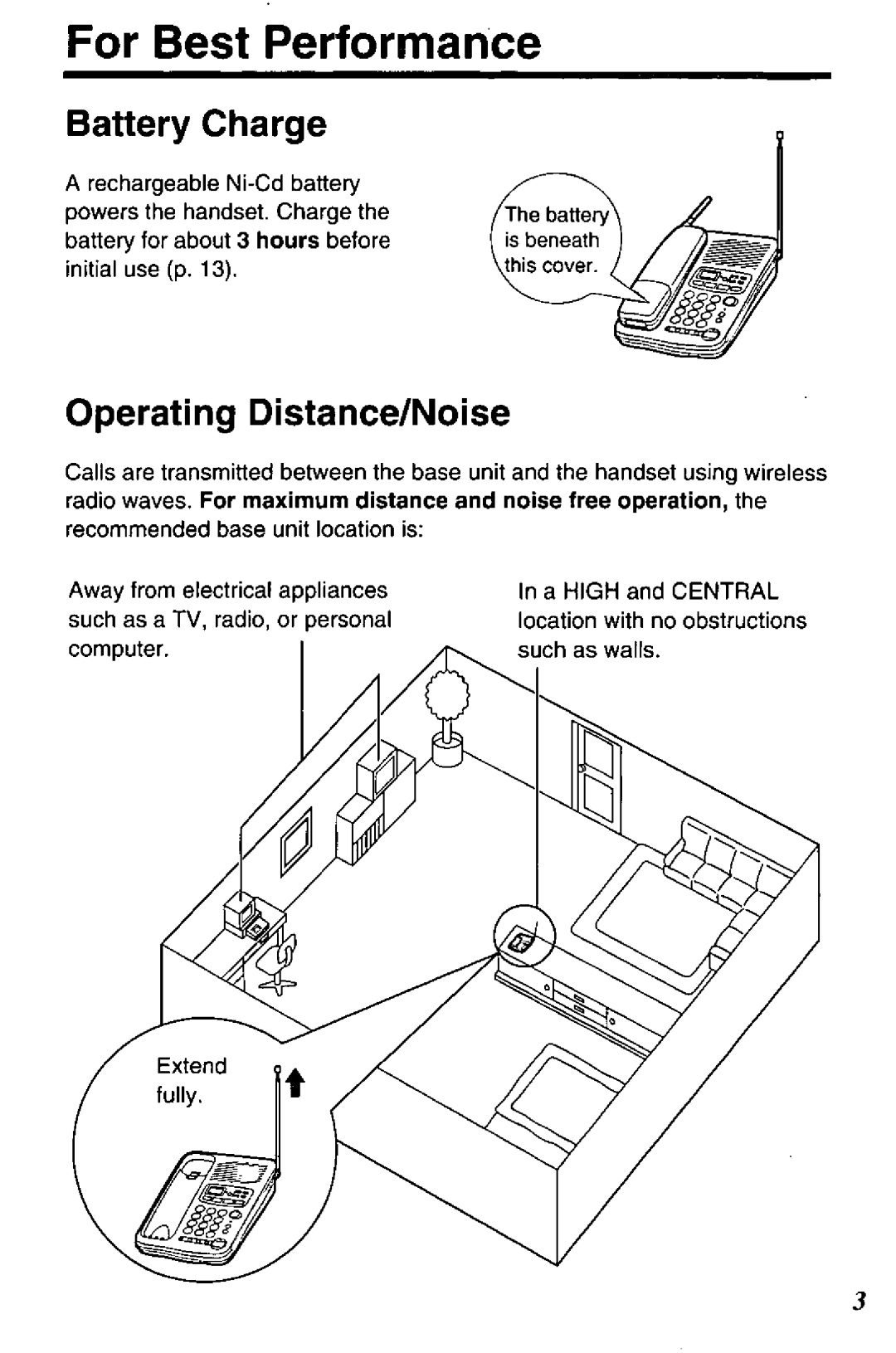 Panasonic KX-TCC425-B manual 