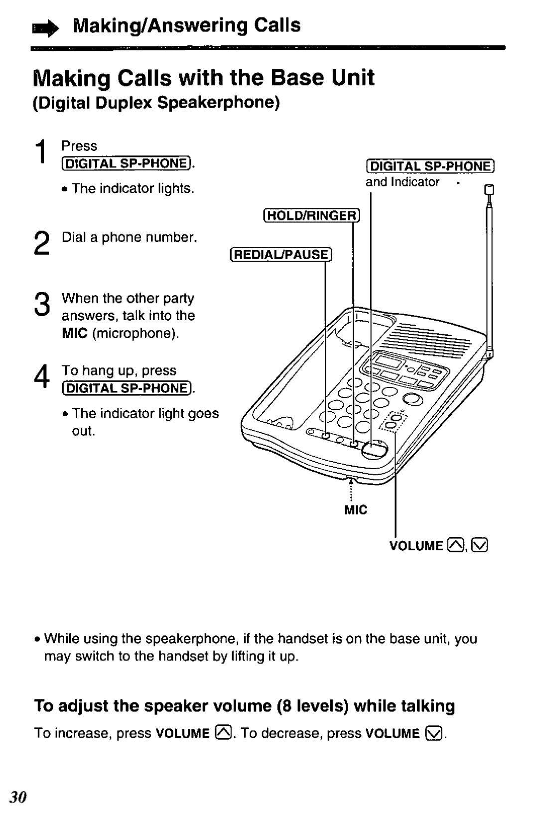 Panasonic KX-TCC425-B manual 