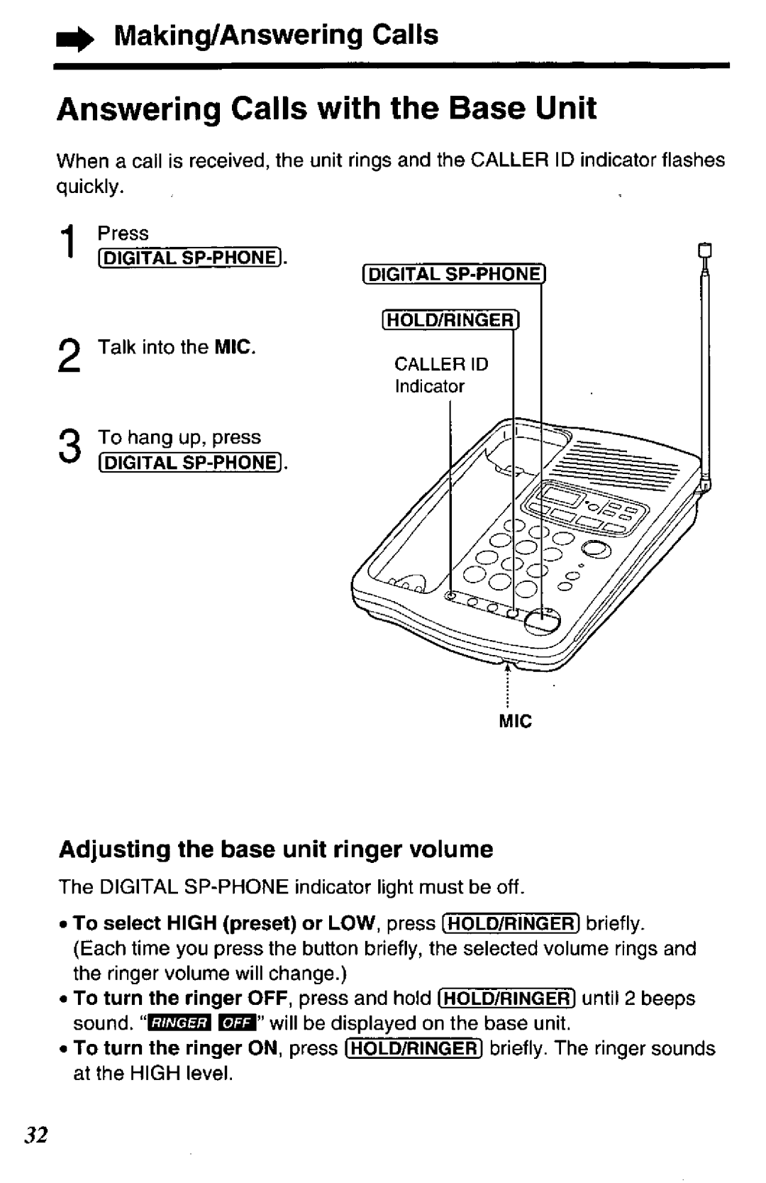 Panasonic KX-TCC425-B manual 