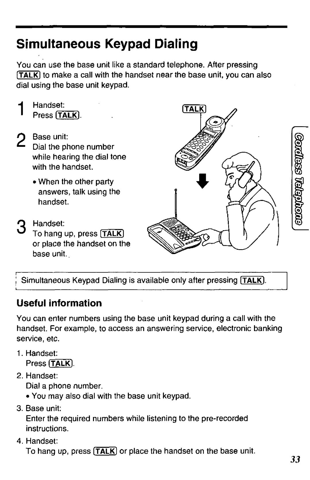 Panasonic KX-TCC425-B manual 