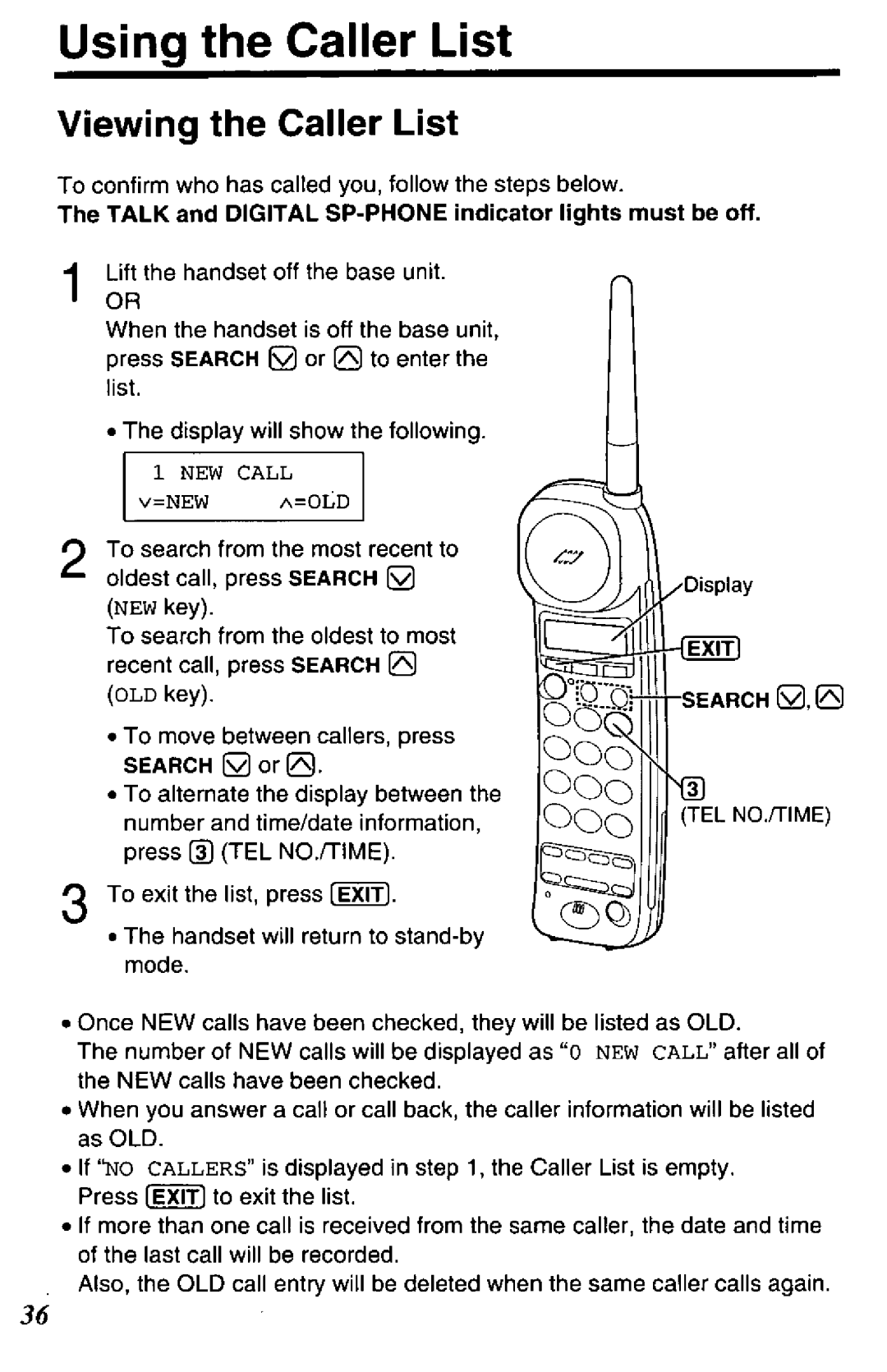 Panasonic KX-TCC425-B manual 