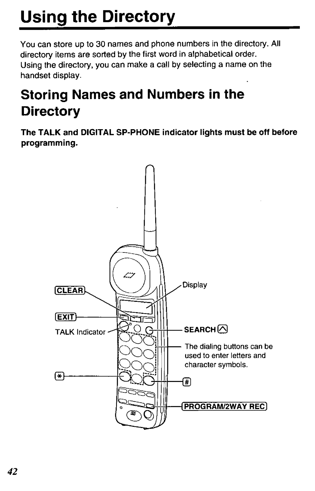 Panasonic KX-TCC425-B manual 