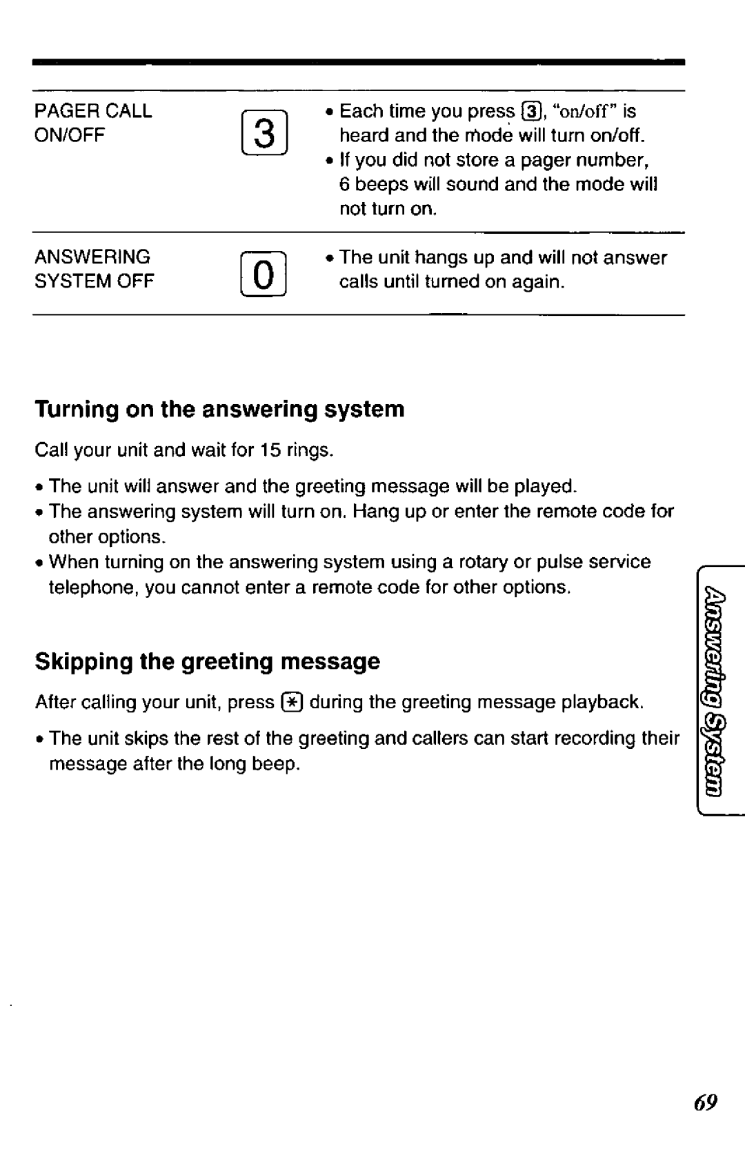 Panasonic KX-TCC425-B manual 