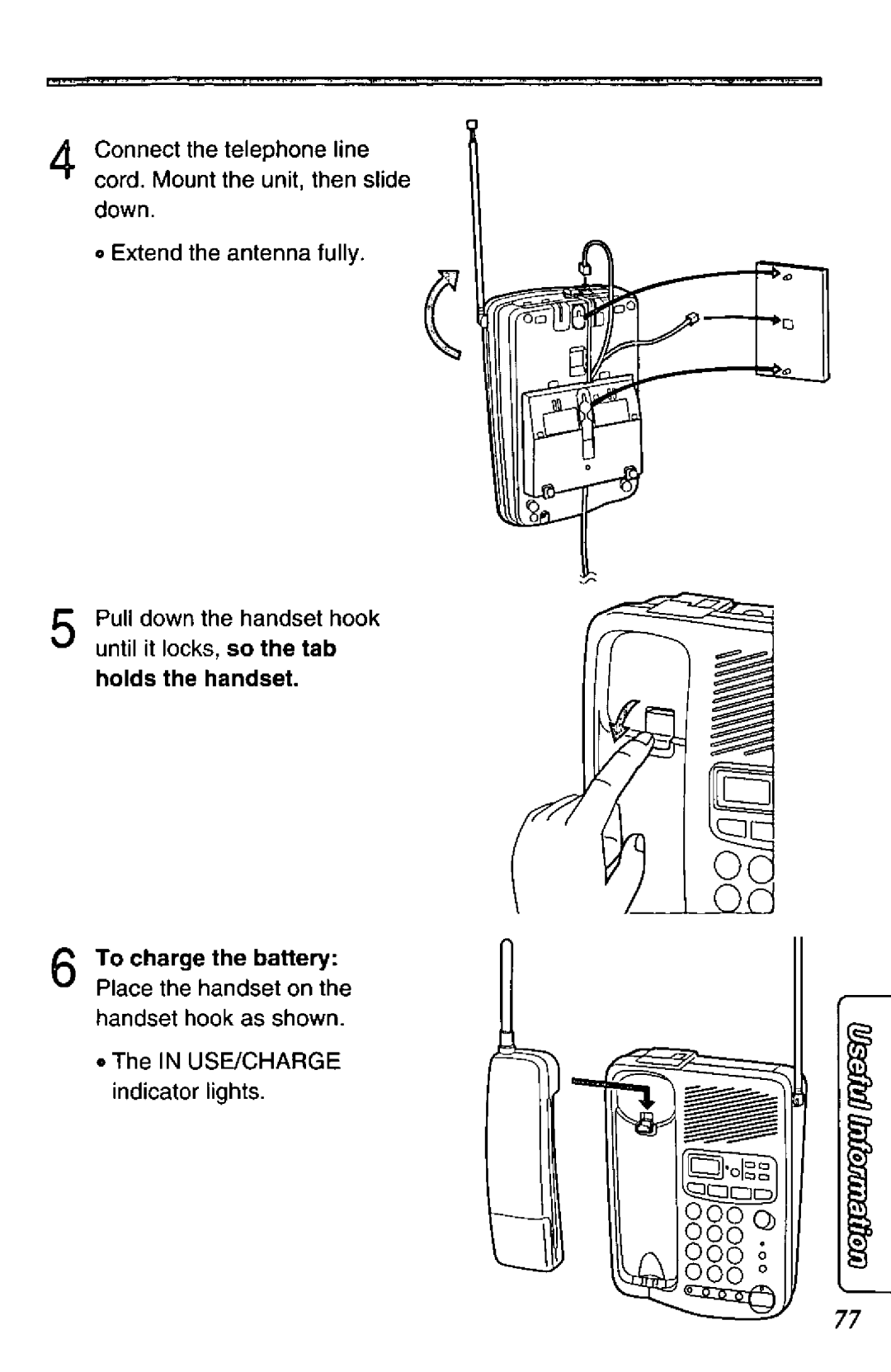 Panasonic KX-TCC425-B manual 