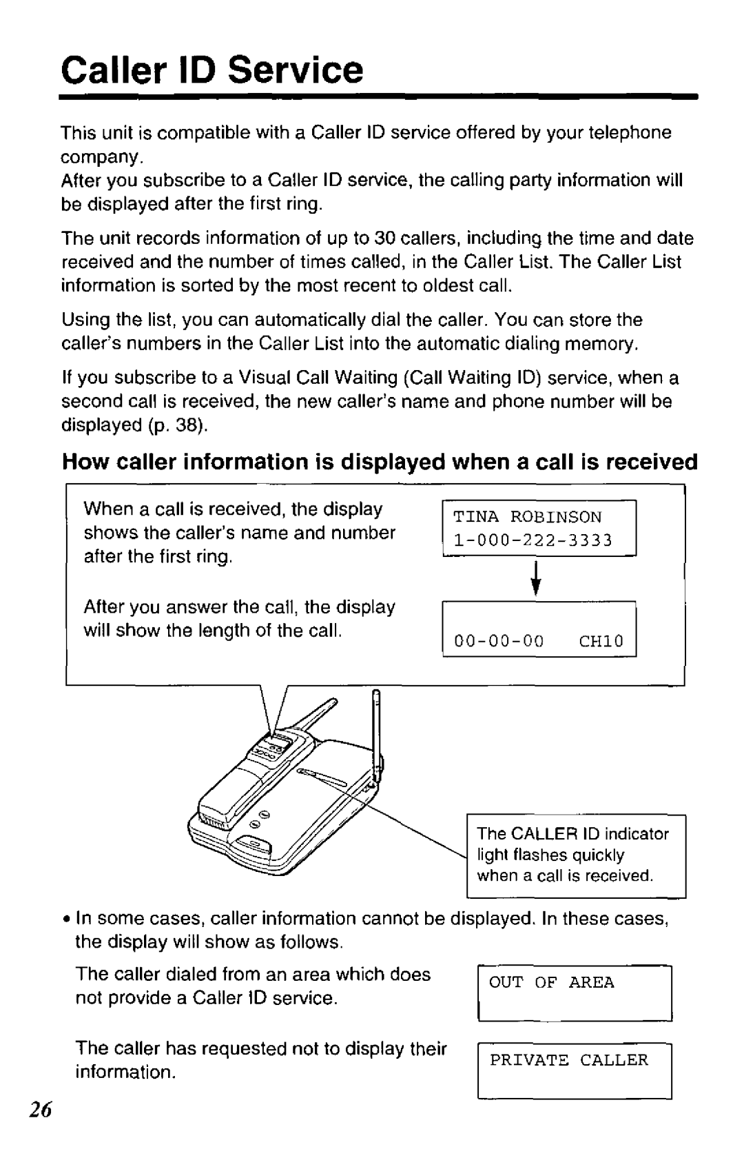 Panasonic KX-TCC902-W, KX-TCC902-B manual 