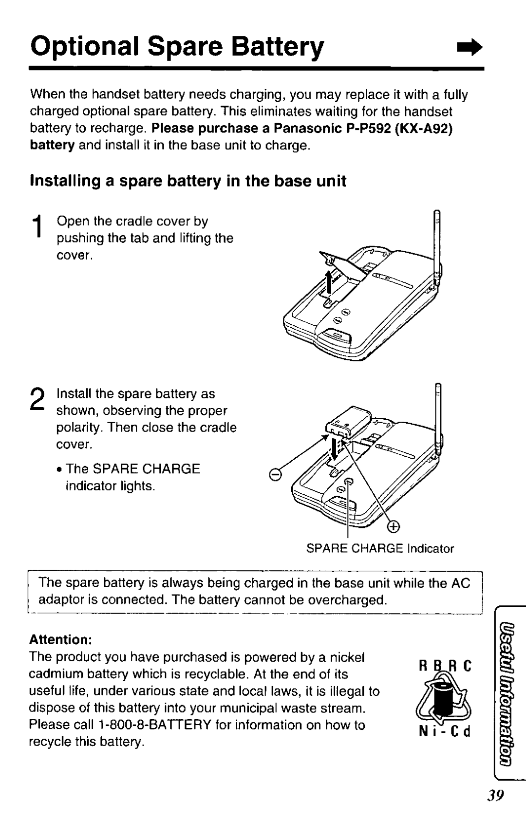 Panasonic KX-TCC902-B, KX-TCC902-W manual 