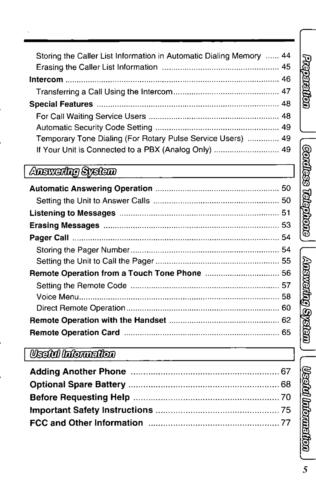 Panasonic KC-TCC942-B, KX-TCC936-B manual 