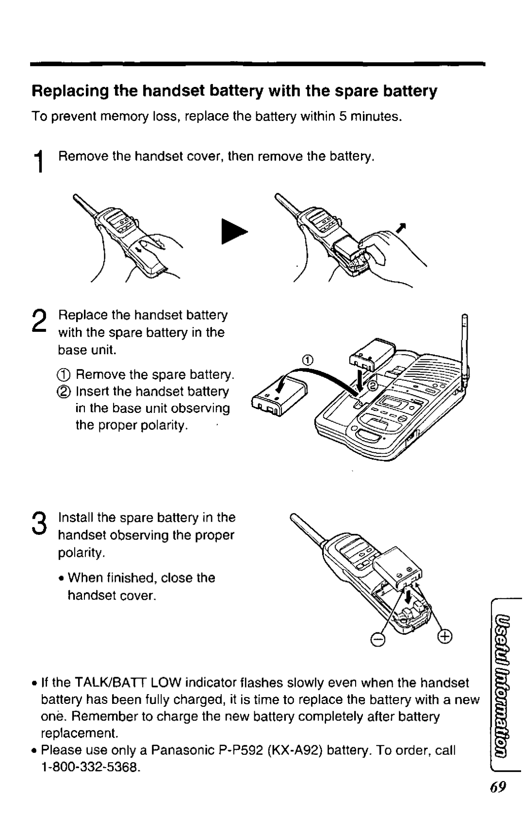 Panasonic KC-TCC942-B, KX-TCC936-B manual 