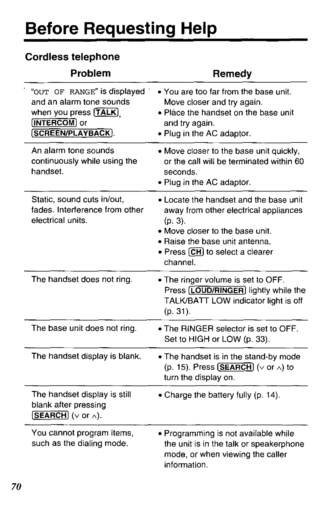 Panasonic KX-TCC936-B, KC-TCC942-B manual 