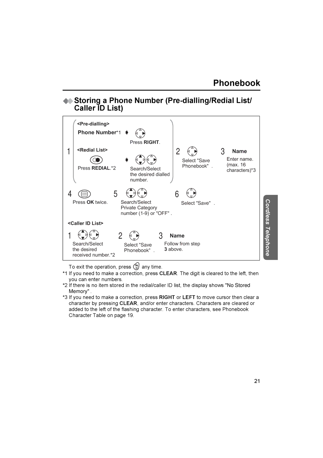 Panasonic KX-TCD450NZ operating instructions Pre-dialling Phone Number*1 