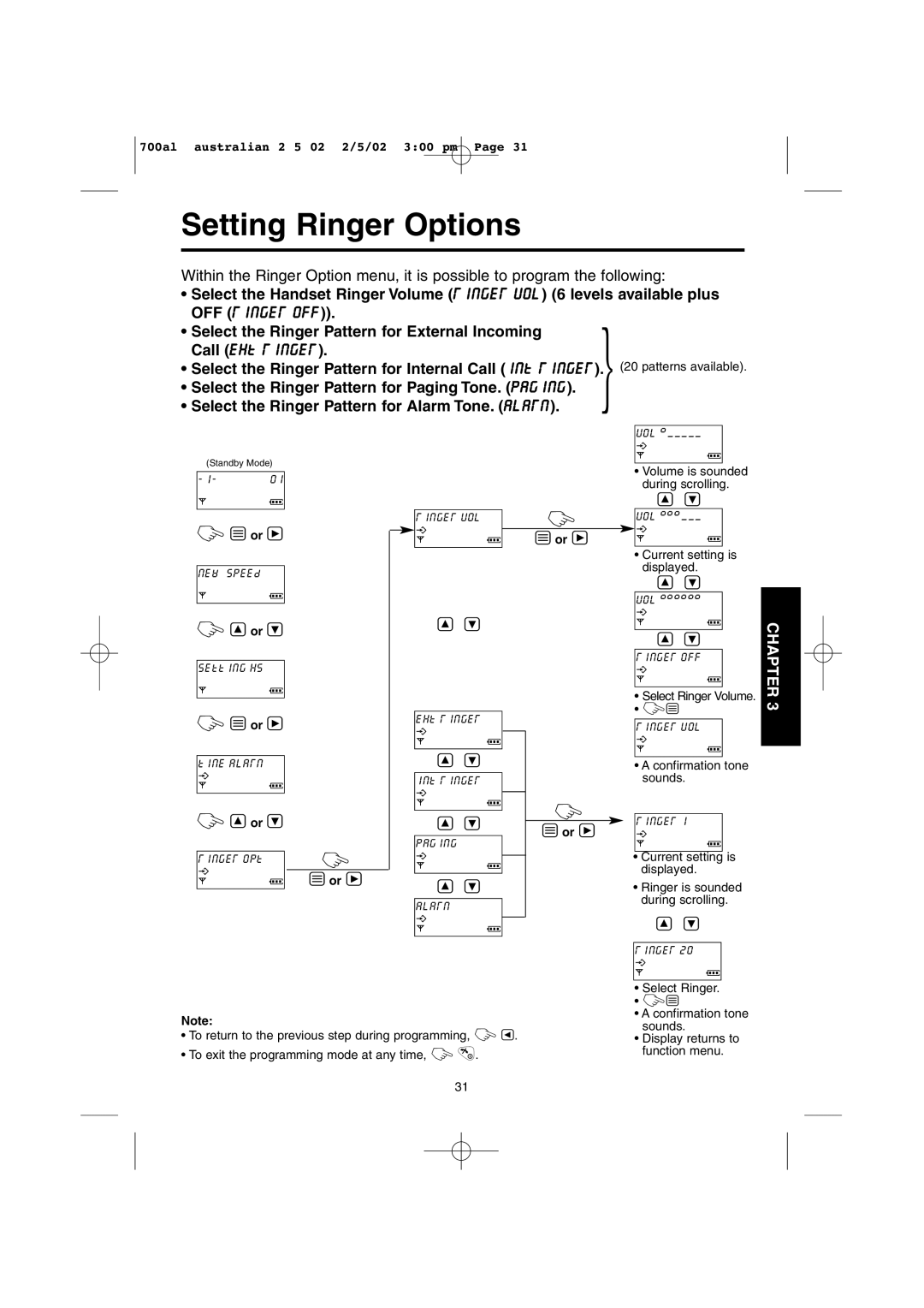 Panasonic KX-TCD700AL operating instructions Time alarm 