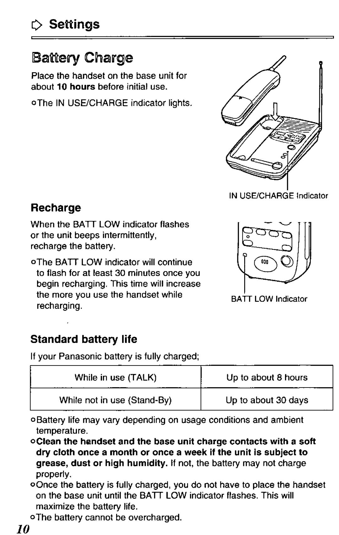 Panasonic KX-TCM418-B manual 