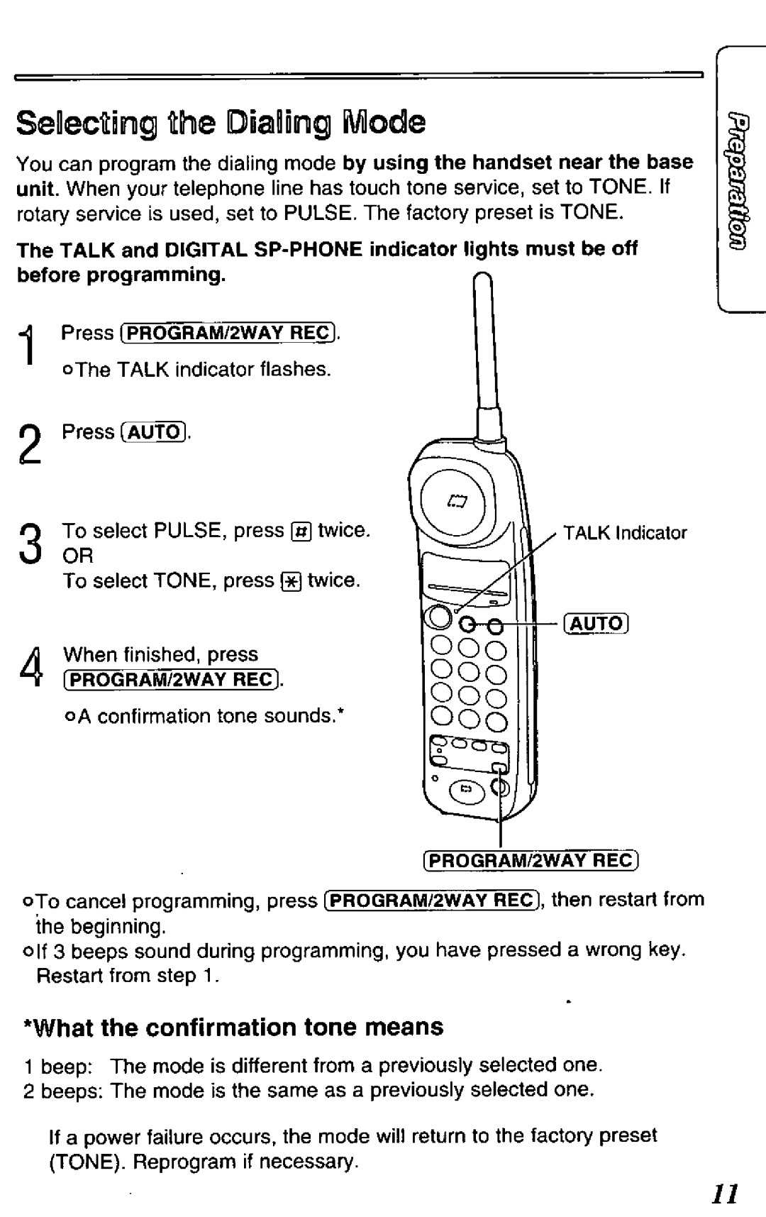 Panasonic KX-TCM418-B manual 