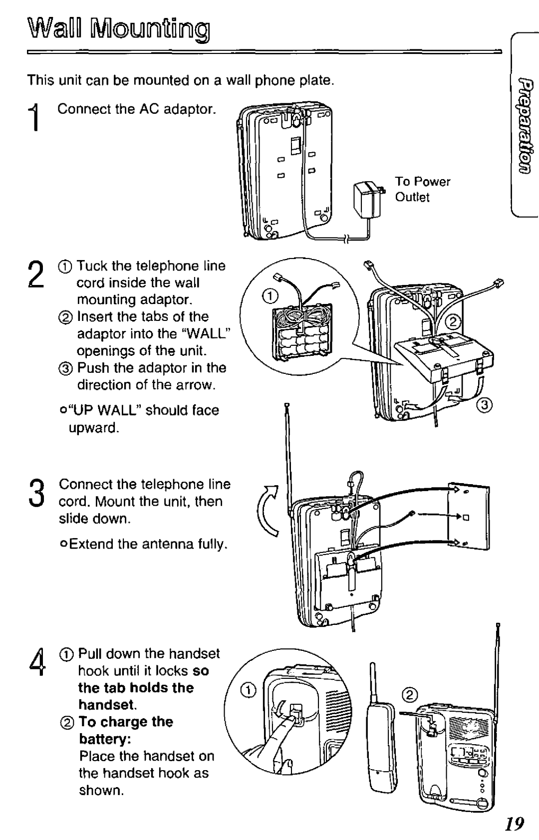 Panasonic KX-TCM418-B manual 