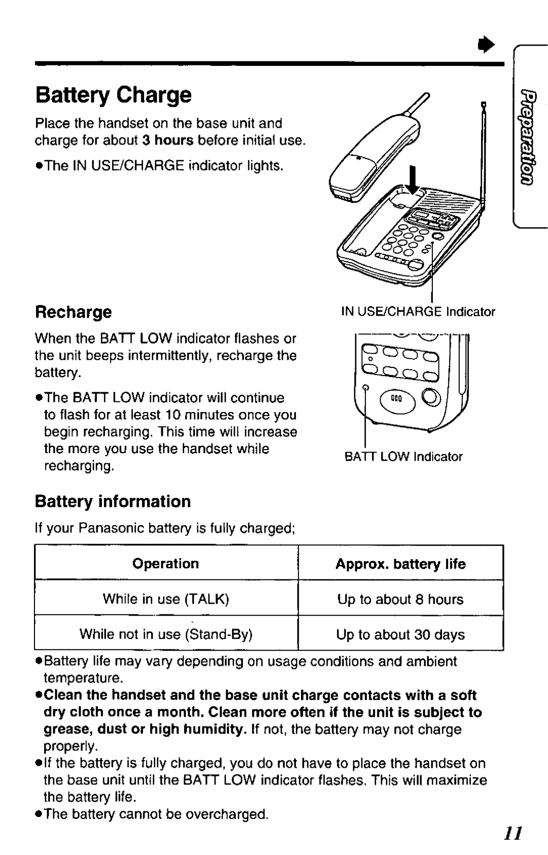 Panasonic KX-TCM424-W, KX-TCM424-B manual 