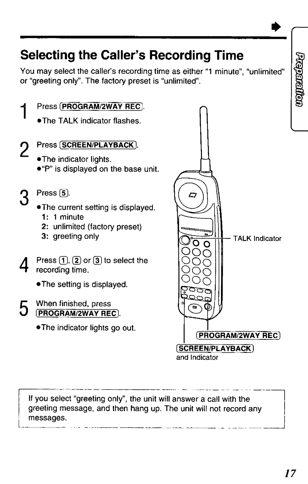 Panasonic KX-TCM424-W, KX-TCM424-B manual 