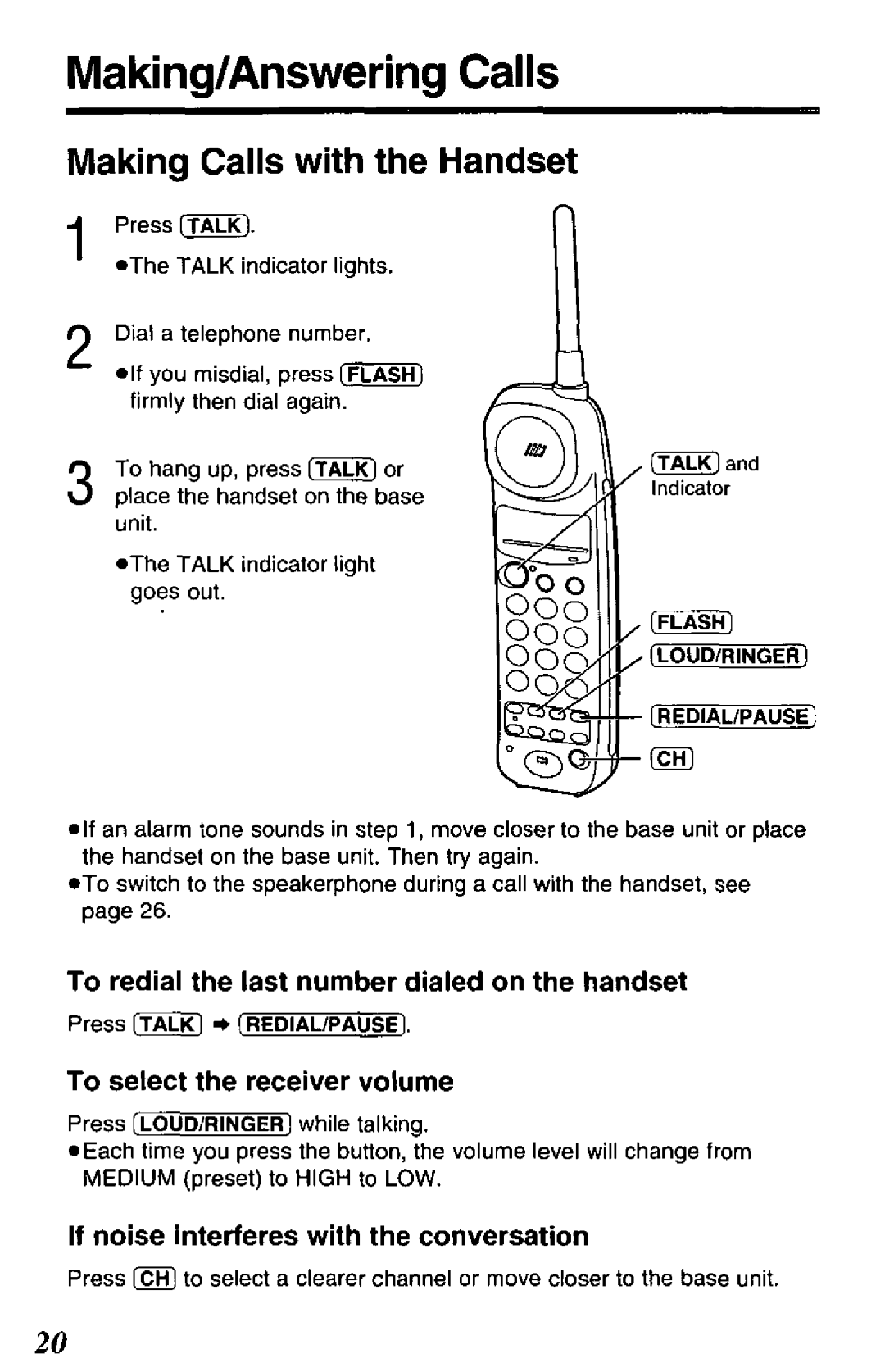 Panasonic KX-TCM424-B, KX-TCM424-W manual 