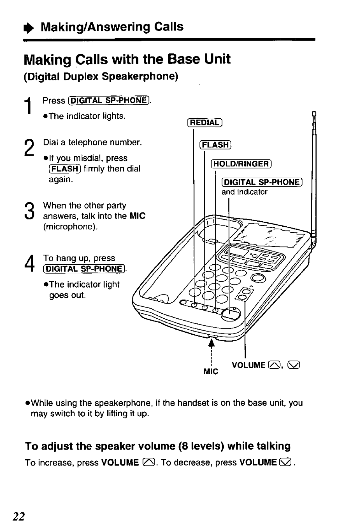 Panasonic KX-TCM424-B, KX-TCM424-W manual 