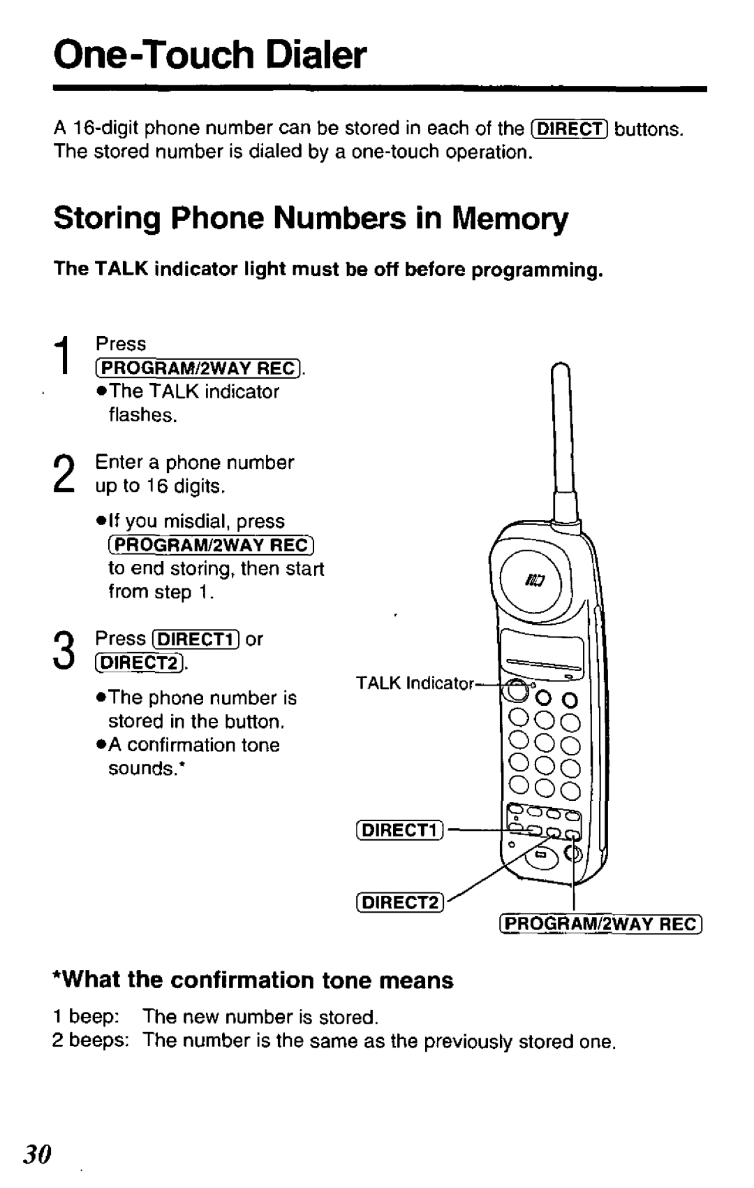 Panasonic KX-TCM424-B, KX-TCM424-W manual 