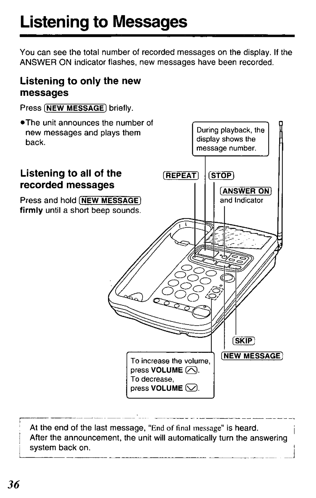 Panasonic KX-TCM424-B, KX-TCM424-W manual 