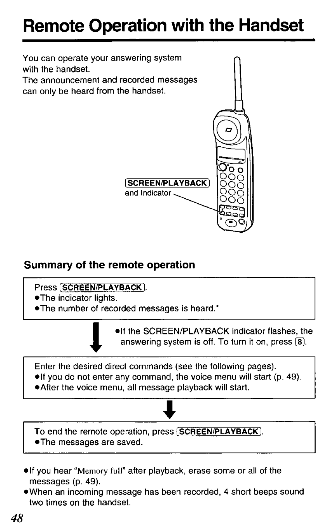 Panasonic KX-TCM424-B, KX-TCM424-W manual 