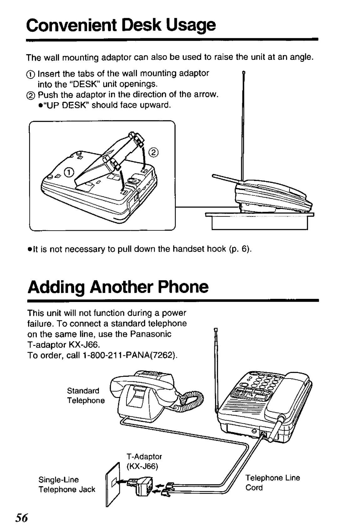 Panasonic KX-TCM424-B, KX-TCM424-W manual 