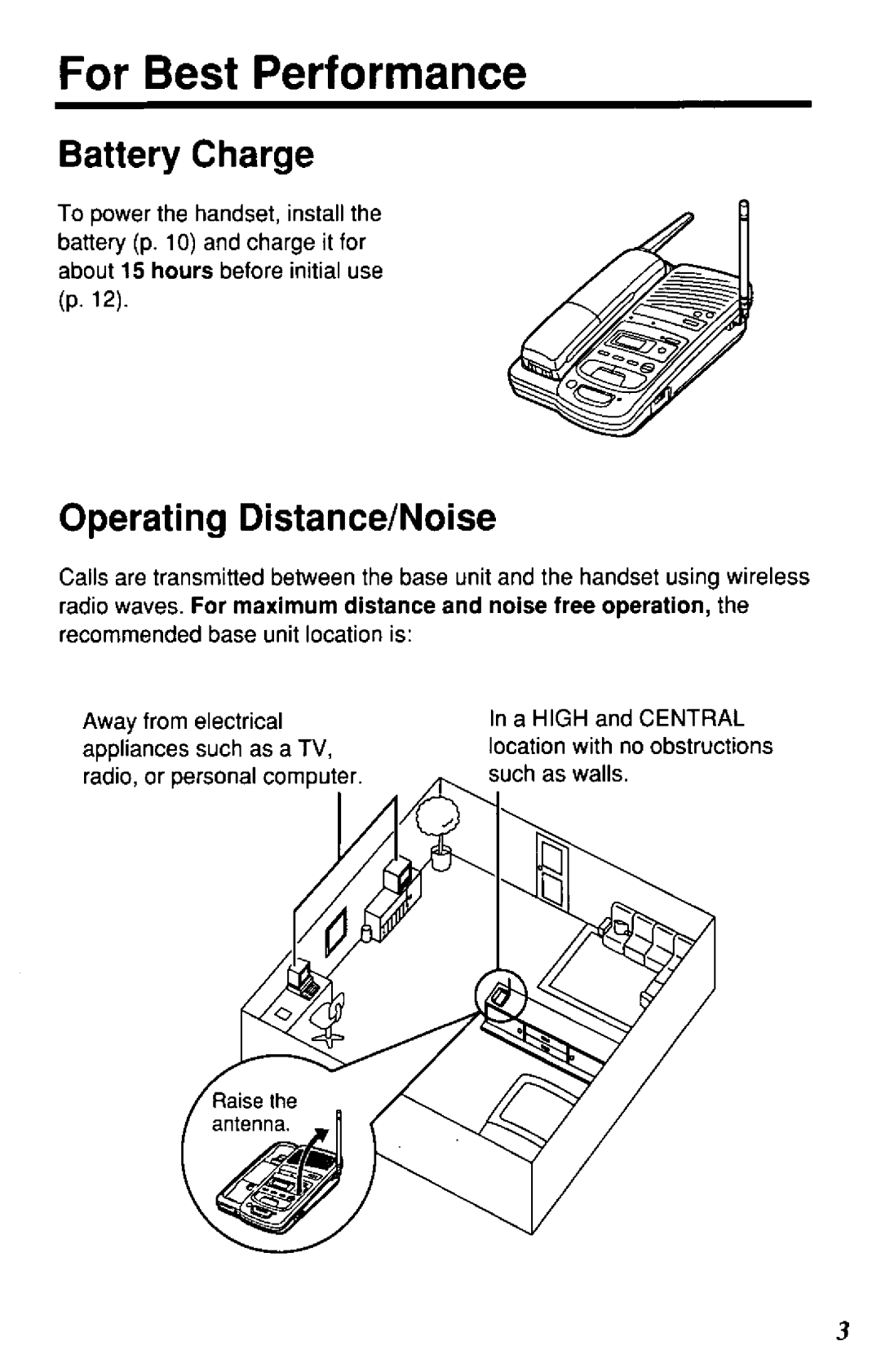 Panasonic KX-TCM938-B manual 