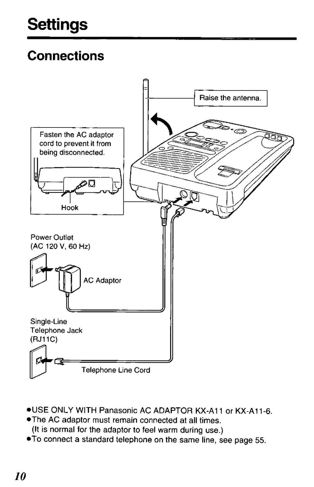 Panasonic KX-TCM943-B, KXTCM943W manual 