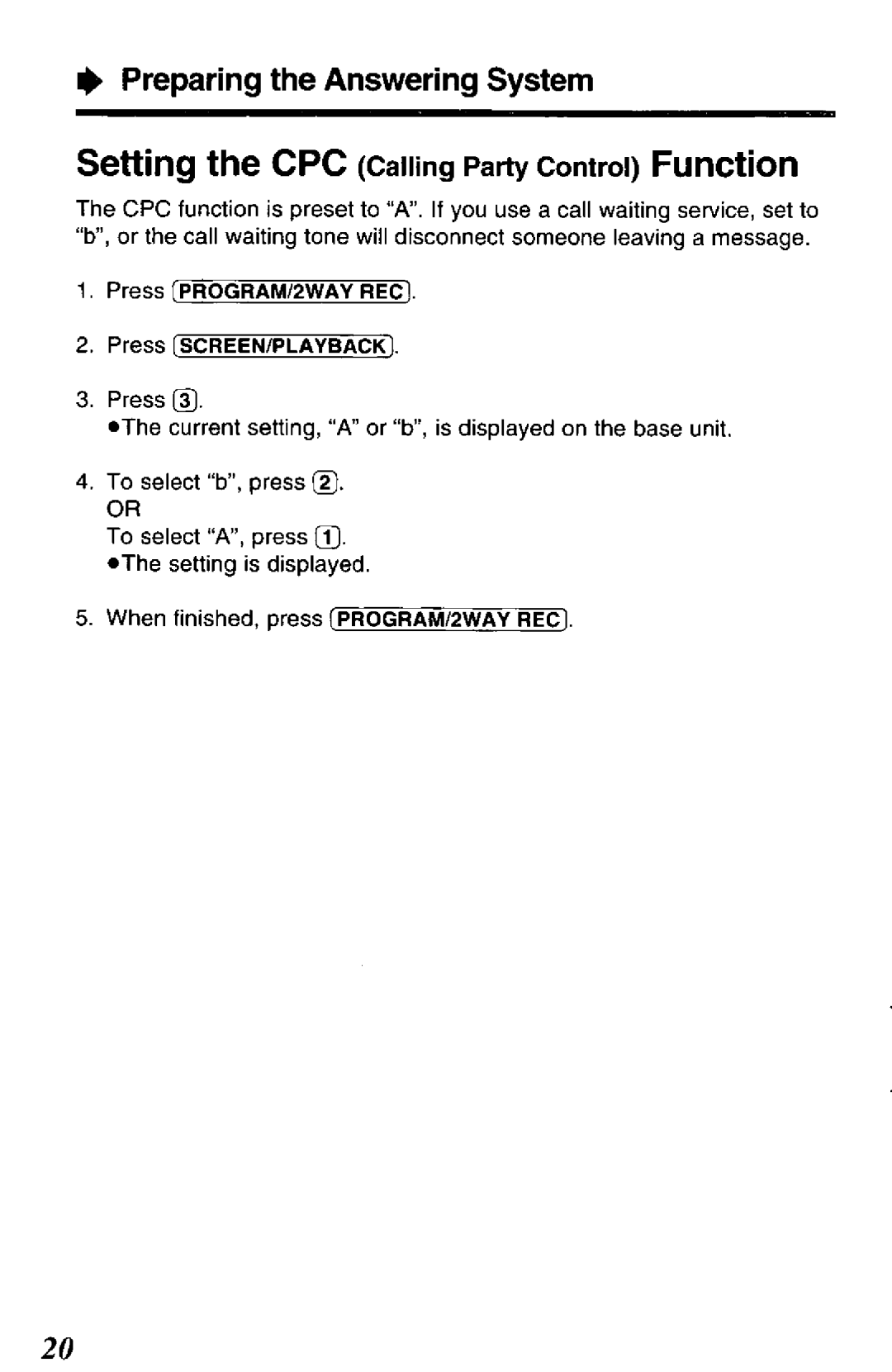 Panasonic KX-TCM943-B, KXTCM943W manual 