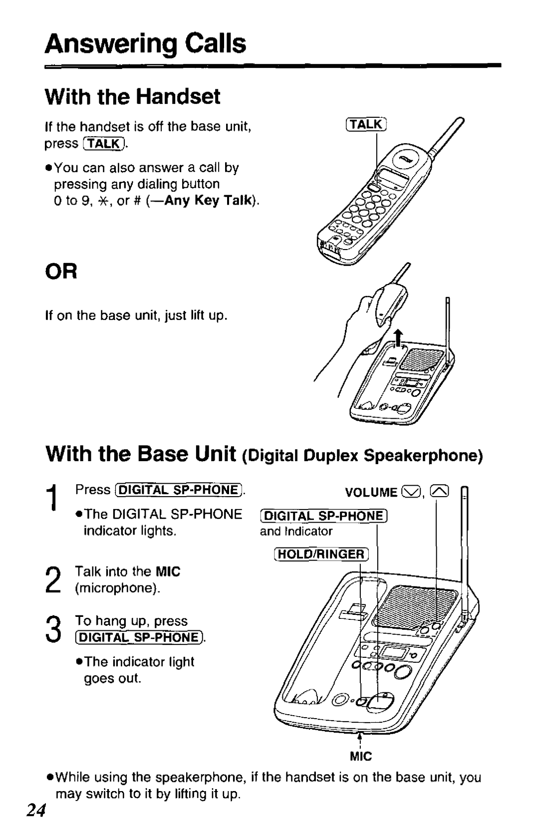 Panasonic KX-TCM943-B, KXTCM943W manual 