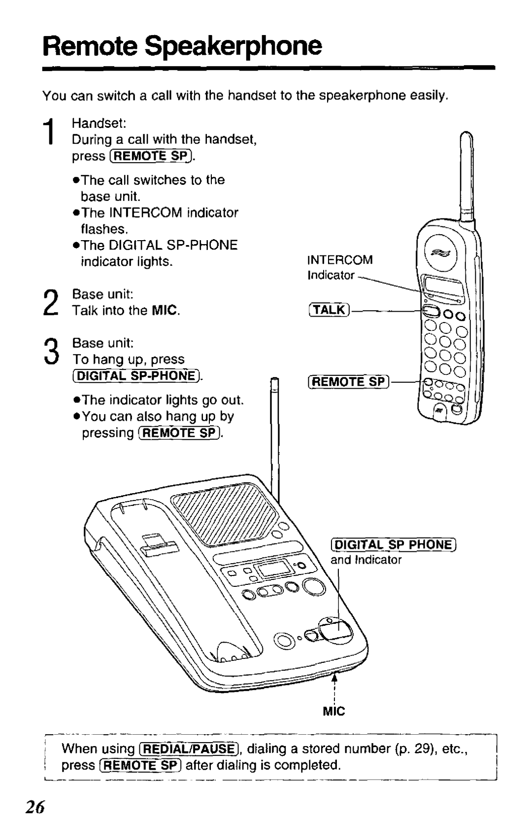 Panasonic KX-TCM943-B, KXTCM943W manual 