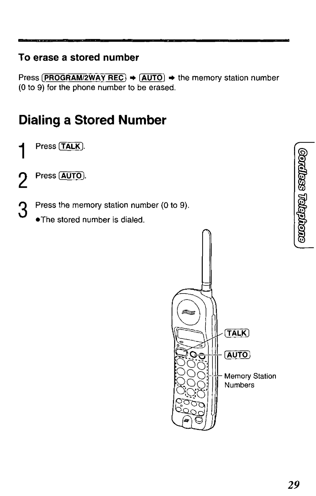 Panasonic KXTCM943W, KX-TCM943-B manual 