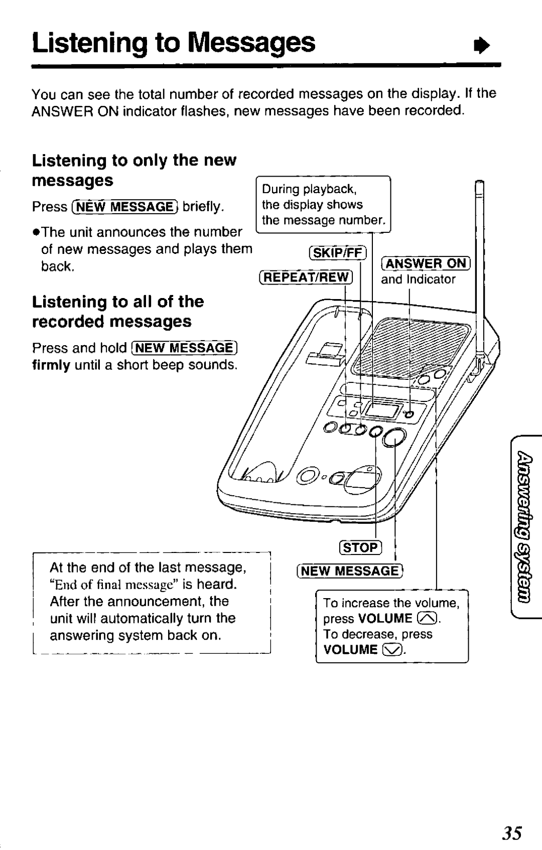 Panasonic KXTCM943W, KX-TCM943-B manual 