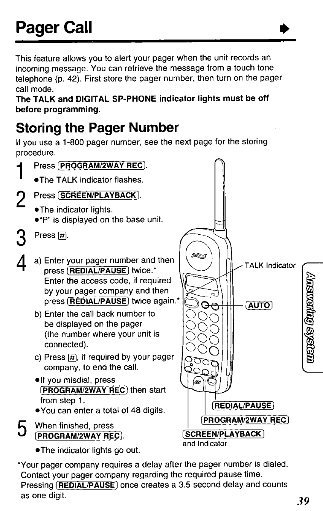 Panasonic KXTCM943W, KX-TCM943-B manual 