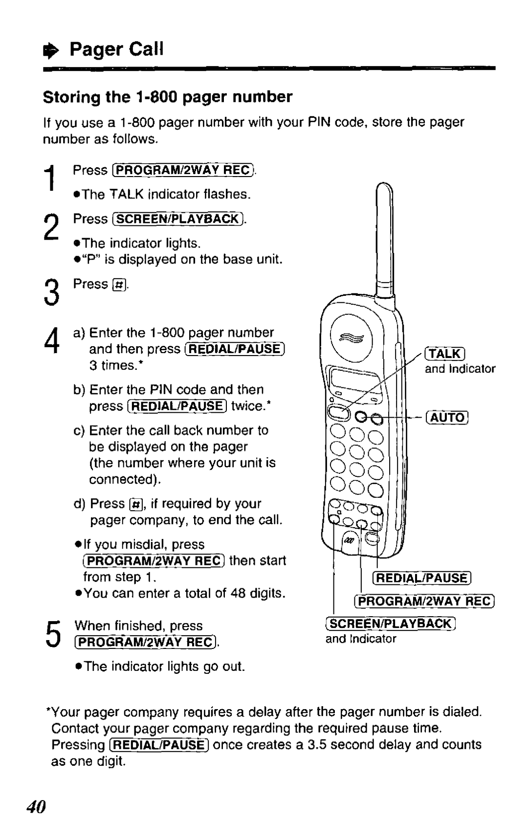 Panasonic KX-TCM943-B, KXTCM943W manual 