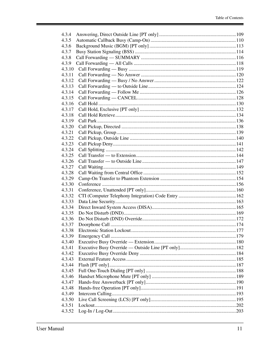 Panasonic KX-TD1232C user manual 109 