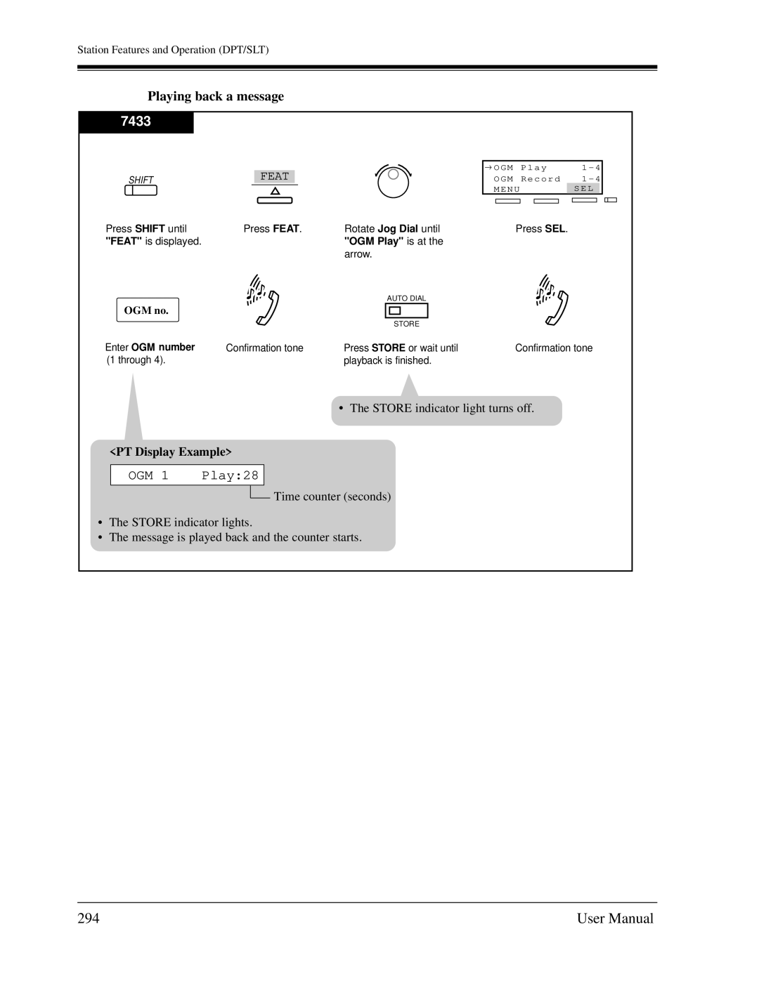 Panasonic KX-TD1232C user manual 294 