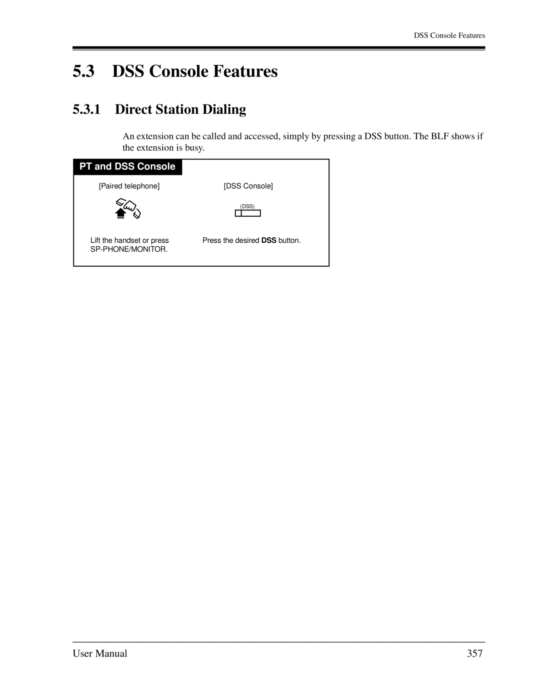 Panasonic KX-TD1232C user manual Direct Station Dialing, 357 