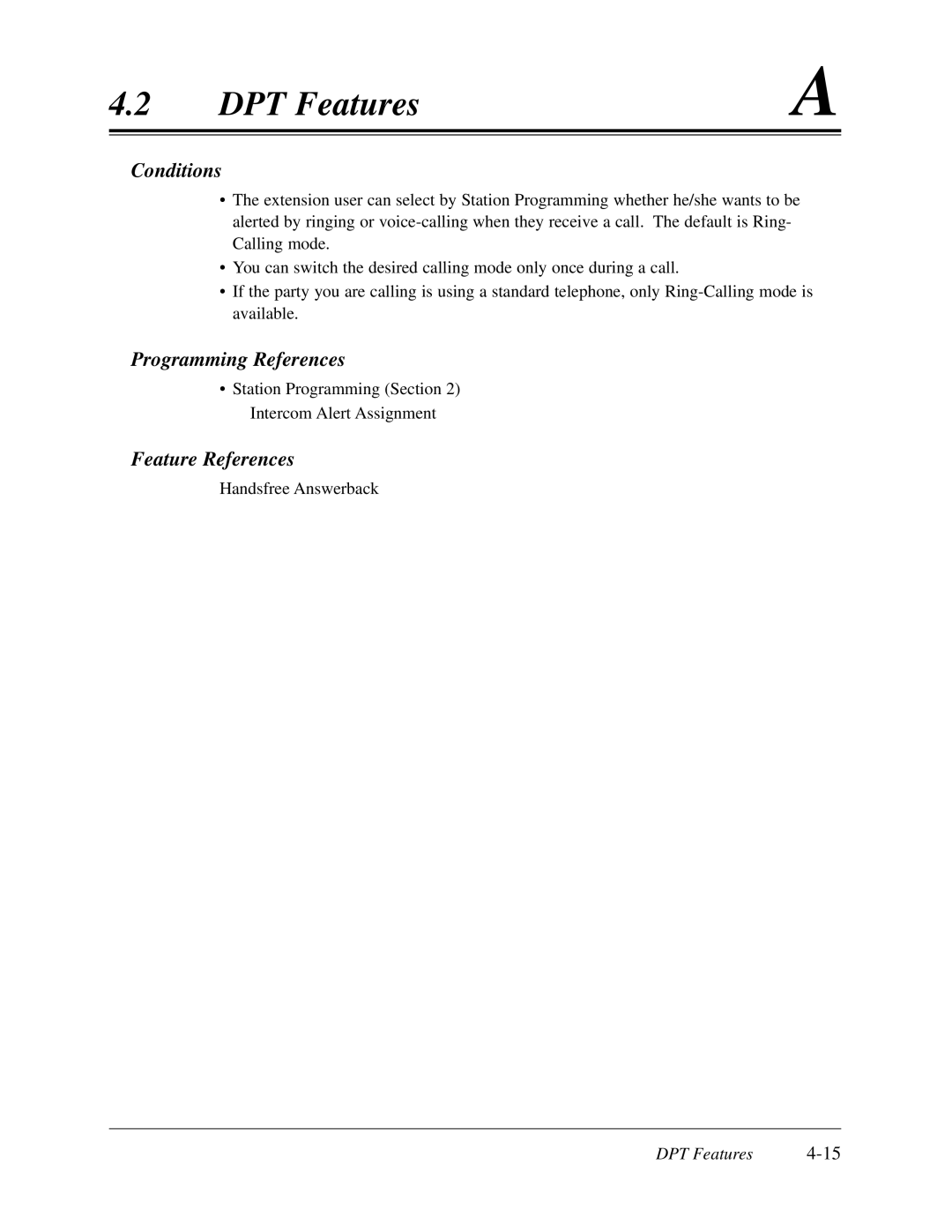 Panasonic KX-TD308 manual Station Programming Intercom Alert Assignment 