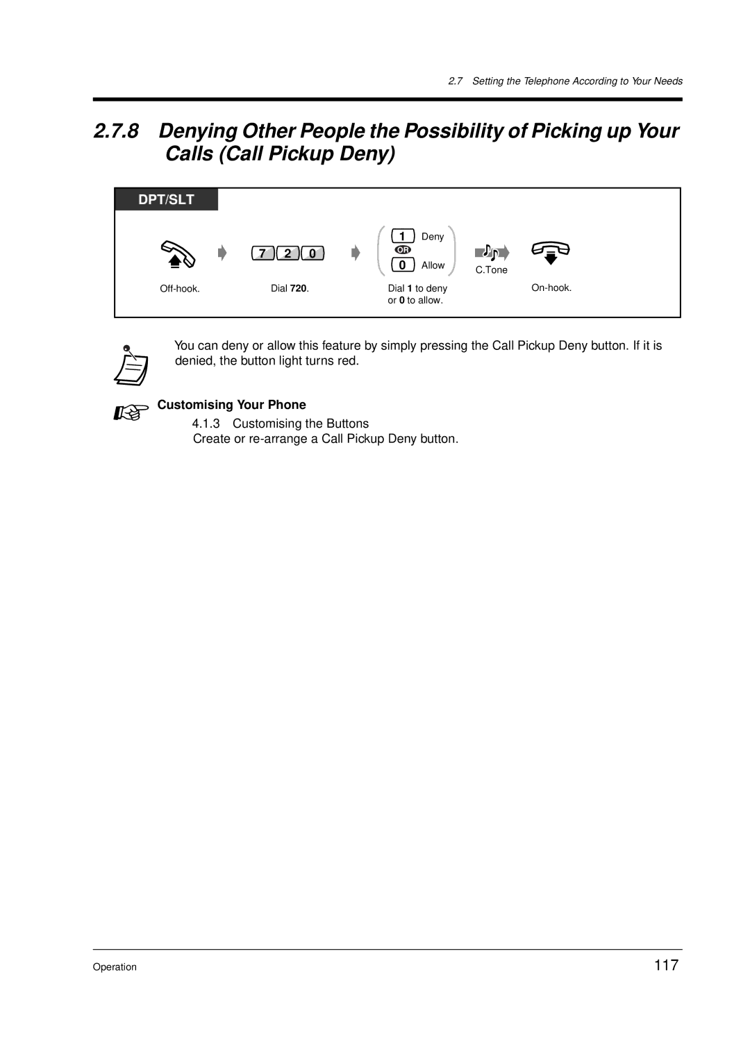 Panasonic KX-TD612E user manual 117 