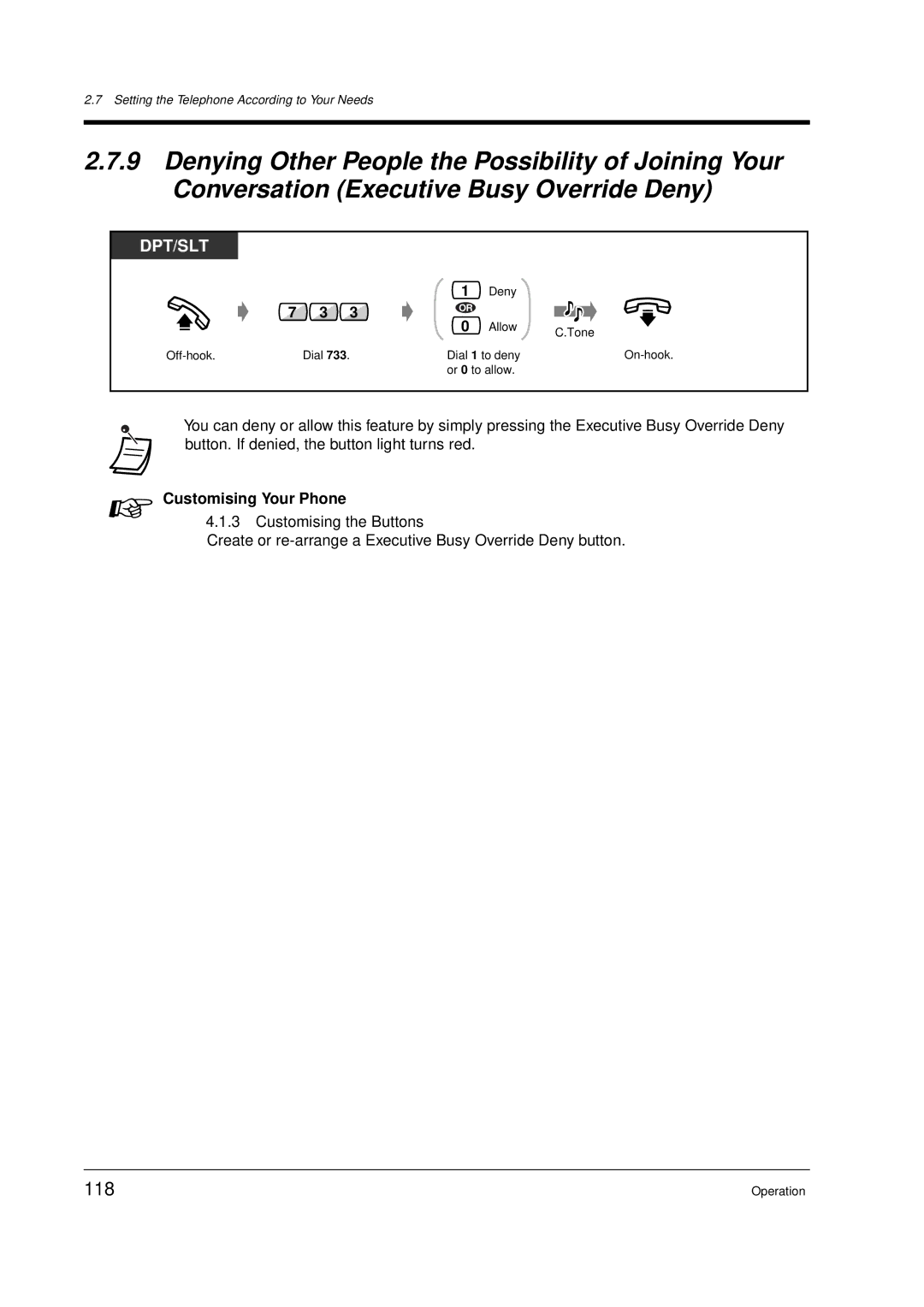 Panasonic KX-TD612E user manual 118 